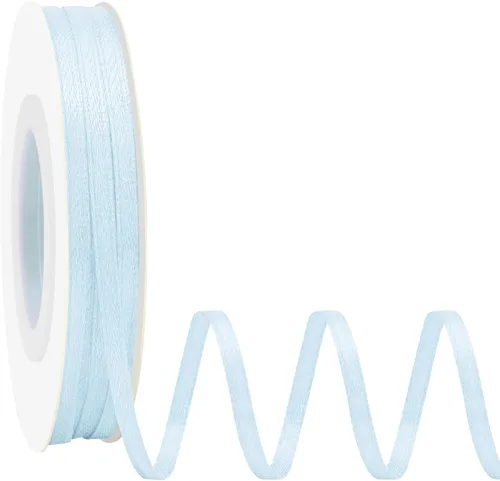 Miniatura 244 de 10 Classic Colors Double Face Satin Ribbon Set 1/8 Inch Polyester Ribbons for Gift Wrapping Fabric Ribbon for Crafts Flower Bouquet Arts Wedding