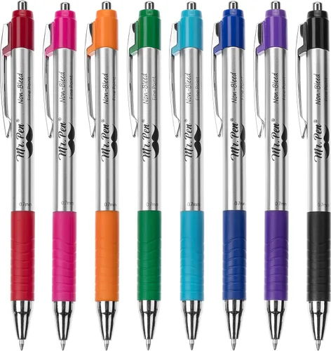 Miniatura 11 de Mr. Pen - Bolígrafos de la Biblia que no se traspasan, paquete de 10, bolígrafos de diario bíblico, bolígrafo colorido de la Biblia