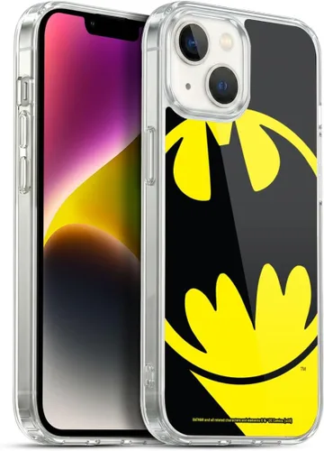Miniatura 303 de Head Case Designs Funda de gel con licencia oficial de Batman DC Comics Bat Signal Logos [protección de grado militar] compatible con Apple iPhone 7