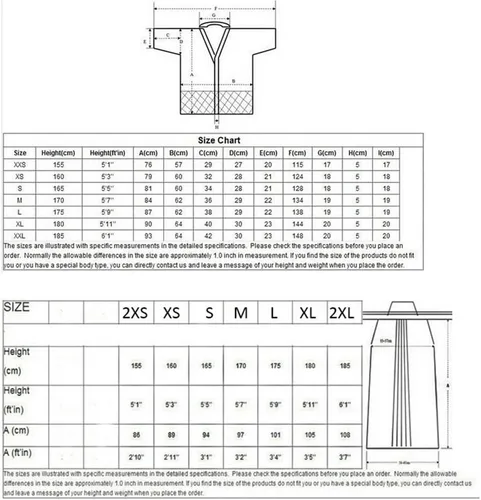Miniatura 3 de ZooBoo Hombres Kendo Aikido Hapkido Martial Arts Sportswear Hakama