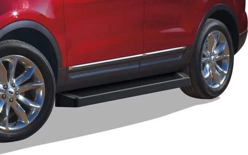 iBoard para Tunning Para 2011 – 2017 Ford Explorer Sport Utility 4-Door, Negro Aluminio negro