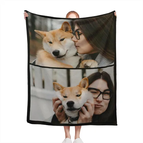 Miniatura 17 de Manta personalizada con texto de fotos, manta personalizada con mis propias fotos, manta conmemorativa personalizada para madres para mamá, papá