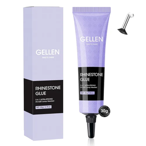 Miniatura 10 de GELLEN - Juego de capa base y capa superior de gel para uñas, 2 piezas de 18 ml, capa superior y base de gel de uñas de alta calidad, no necesita