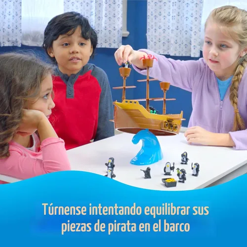 Miniatura 3 de PlayMonster Juego de Mesa Don't Rock the Boat - Juegos para Niños, Juegos Familiares para Niños y Adultos, Juegos de Mesa para Noche Familiar