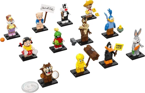 Miniatura 2 de Lego Minifigures Looney Tunes 71030 Kit de construcción; juguetes geniales para añadir acción divertida a los juegos de Lego; un impresionante