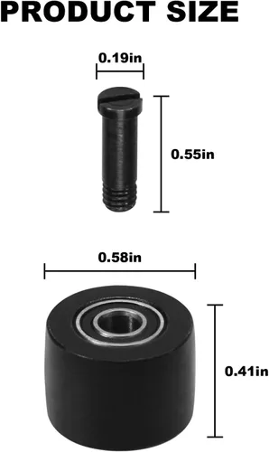 Miniatura 7 de Rodamiento neumático de lijadora de correa 3037PAR 3037 Conjunto de polea se adapta a la herramienta neumática Astro - Acero - Inc 1,2,3,61
