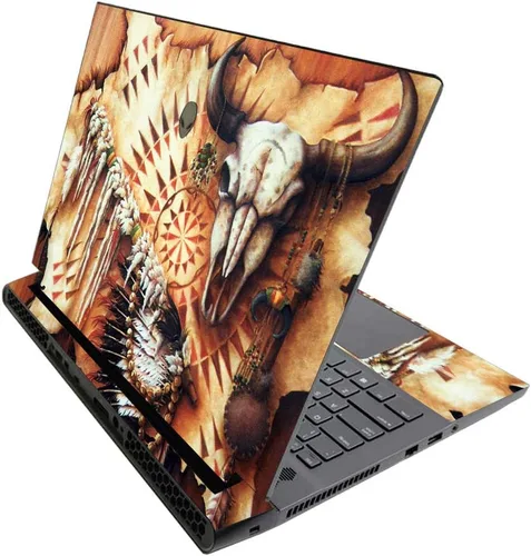 Miniatura 568 de MightySkins - Skin brillante con purpurina para Alienware M17 R3 (2020) y M17 R4 (2021) - Diversión de los años 90 Acabado duradero con purpurina