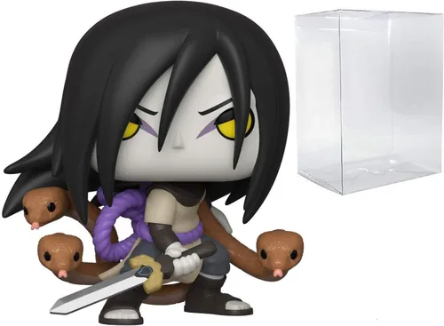 Miniatura 8 de Naruto Shippuden - Orochimaru Funko Pop! Figura de vinilo (incluye funda protectora compatible con POP Box)