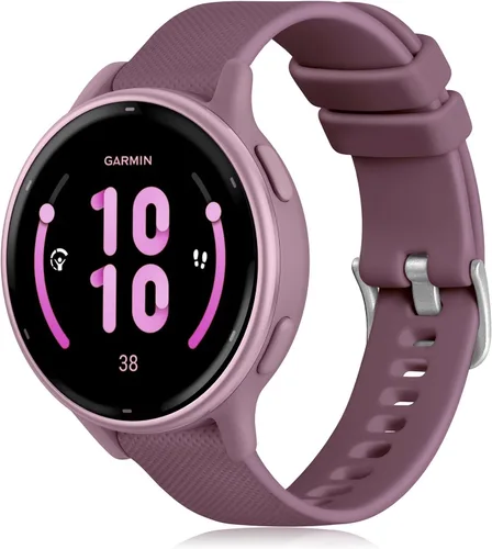 Miniatura 16 de GEAK Compatible con correas de reloj Garmin Vivoactive 5/Garmin Vivoactive 3, banda de silicona de 20 mm para Vivoactive 3 Music/Vivomove