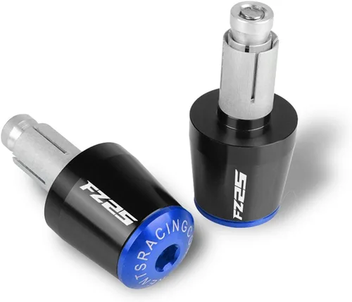 Miniatura 11 de Tapones para manillar de motocicleta, 2 unidades, de aluminio CNC, para manillar de motocicleta, tapones para extremos de manillar para Yamaha FZ25