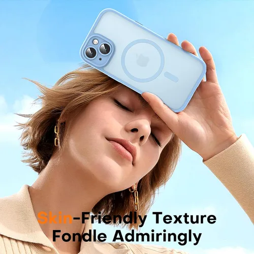 Miniatura 354 de TOCOL Funda para iPhone 11, compatible con Magsafe, protección completa de cámara, imanes integrados, protección contra caídas, funda translúcida