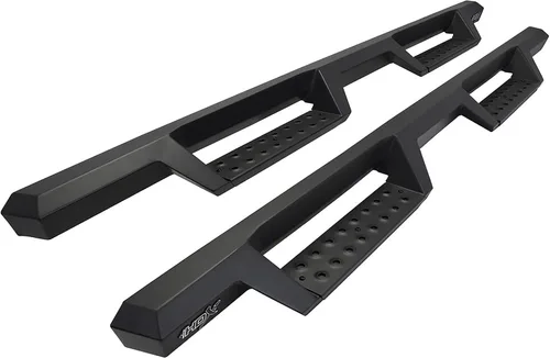 Westin 56-14025 HDX Drop Nerf Bars se adapta a Titan Crew Cab 2017-2024 Titan XD Crew Cab 2017-2024 Par negro texturizado
