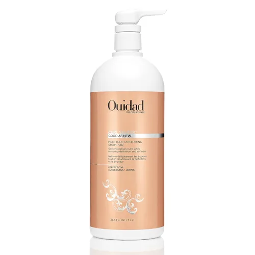 Miniatura 7 de Ouidad Champú hidratante bueno como nuevo: lava el exceso de aceite sin pelar el cabello, hidrata y protege rizos y ondas sueltos, úsalo a diario