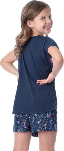 Miniatura 5 de DC Comics - Conjunto de pijama para dormir con personajes de Super Hero para niñas, Azul Patchwork