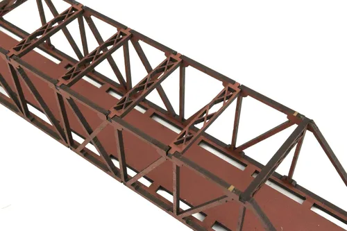 Miniatura 5 de War World Scenics - Puente de viga de MDF de calibre N de una sola vía (7.874 in) (elige color) - Escala de modelado ferroviario Modelo ferroviario