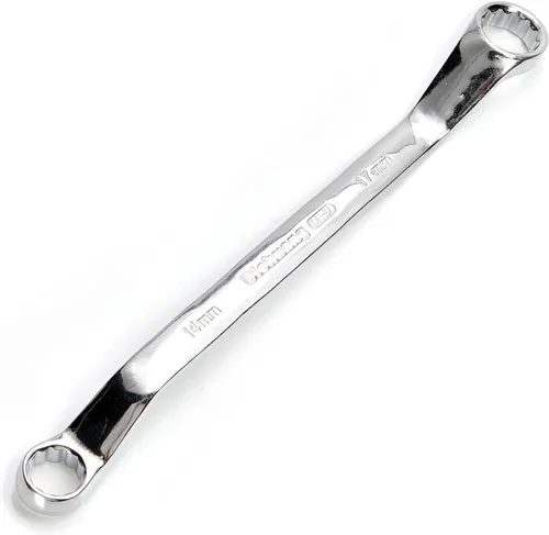 Utoolmart Torx - Llave de caja, 0.551 in x 0.669 in métrica de 12 puntos de desplazamiento de doble extremo, herramienta de reparación de 8.858 in