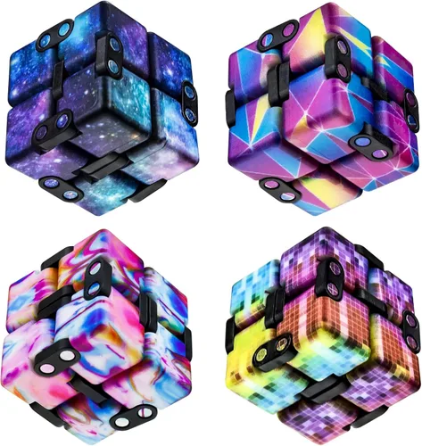 Miniatura 15 de Infinitycube - Infinitycube - Juguete antiestrés único de teñido anudado para niños y adultos, juguete relajante de mano para aliviar el estrés
