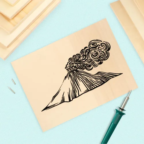 Miniatura 5 de GNIEMCKIN Paquete de 12 tableros de lienzo de madera para pintar, paneles de lienzo de 9 x 12 pulgadas para proyectos de arte, paneles de artista