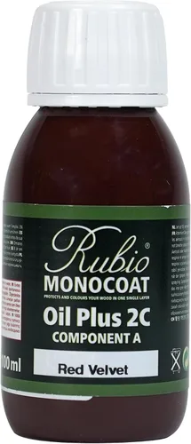 Miniatura 38 de Rubio Monocoat Muestra de Acabado de Aceite para Madera - Puro Aceite Plus Parte A Aceite de Linaza de Secado Rápido y Ecológico para Uso Pure