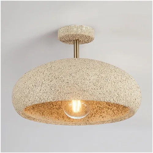 Miniatura 8 de Lámpara de techo retro hecha a mano, decoración de interiores, lámpara de techo moderna para sala de estar, comedor, dormitorio, lámpara colgante