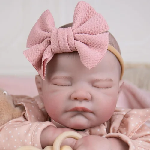 Miniatura 2 de Milidool Muñecas Reborn realistas – Muñeca realista de 20 pulgadas para recién nacido, con extremidades posables, bonito regalo para niños de 3 años