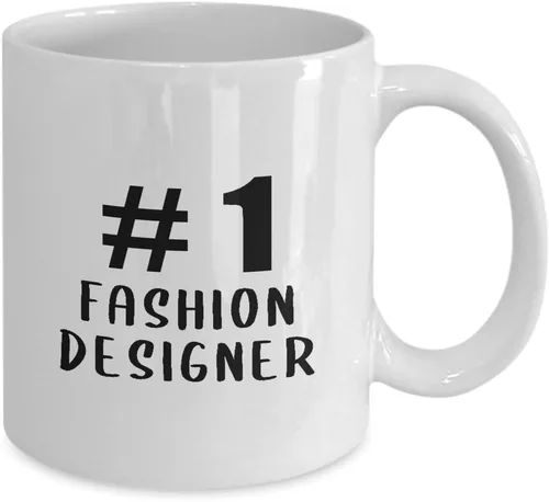 Miniatura 2 de Regalos para el número 1 diseñador de moda taza de café taza de té - artista textil diseño de ropa estilista industria divertido lindo mordaza