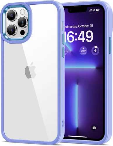 Miniatura 46 de HOOMIL Funda para iPhone 7 Plus/iPhone 8 Plus de 5.5 pulgadas, no amarillea, protección contra caídas, cubierta trasera dura transparente
