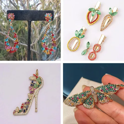 Miniatura 4 de Cheriswelry 5500 piezas de diamantes de imitación de cristal facetados con diamantes de imitación de cristal en punta de 0.079 pulgadas, 11