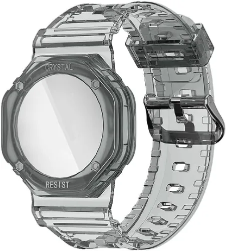 tenghong2021 Funda ajustable antipérdida, correa de reloj para hombres, mujeres, niños y niñas, ancianos, resistente al agua, Airtag, pulseras