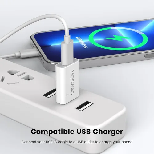 Miniatura 4 de MOSWAG Adaptador USB-C hembra a USB-A macho