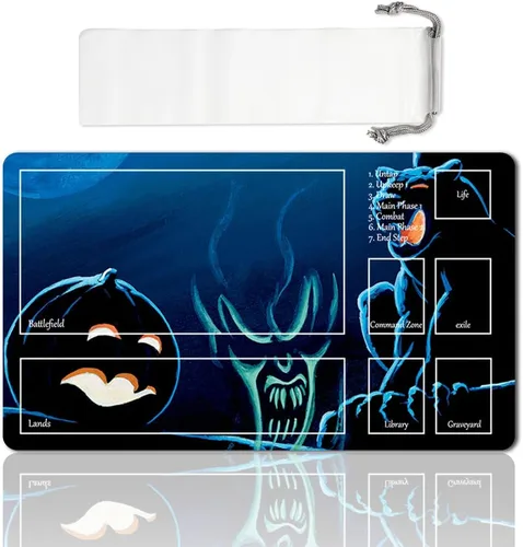 Miniatura 29 de Juego de mesa MTG Playmat Games Tamaño 60X35 cm CCG Compatible para TCG RPG CCG Play Mats (Ajani Steadfast-Zone)