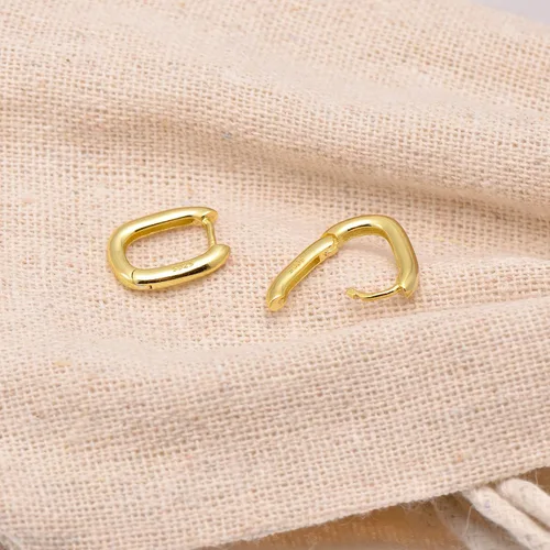Miniatura 3 de Joseph Brothers Tiny Hoop Sterling Silver Huggie Earrings for Women