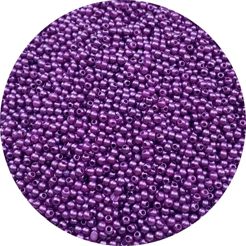 Miniatura 57 de 100 cuentas de perlas para manualidades, perlas de resina de 0.47 pulgadas para hacer joyas, cuentas redondas a granel con agujero para collares