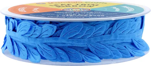 Miniatura 4 de Mandala Crafts Cinta de hojas azules para manualidades, guirnalda de hojas azules de 20 yardas para decoración de bodas, enredaderas artificiales