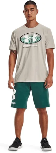 Miniatura 3 de Under Armour - Shorts Rival de vellón para hombre, con logotipo grande