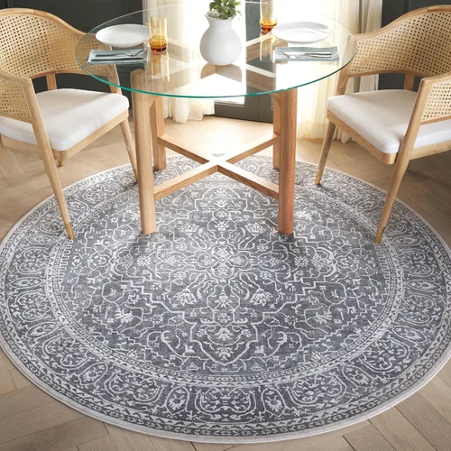 Miniatura 117 de SAFAVIEH Alfombra 10x14 - Colección Reflection - Grande - Beige y Crema, Sin Desprendimiento y Fácil Limpieza, Ideal para Sala de Estar, Dormitorio
