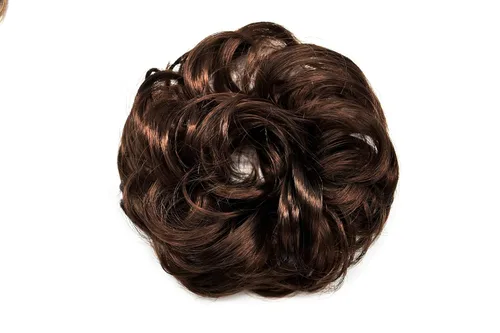 Miniatura 19 de Extensiones de cabello sintético para mujeres y niñas (1# negro azabache)