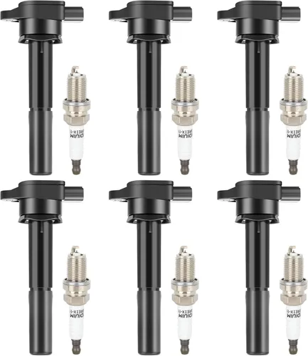 Miniatura 40 de ECCPP UF816 4 bobinas de encendido con 4 bujías de iridio 95125 para Hyundai Elantra Sonata Kona para Kia Forte Optima 2.0L GN10877 UF816 UF-816
