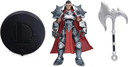 Miniatura 5 de League of Legends, Figura coleccionable de Darius de 4 pulgadas con detalles de primera calidad y accesorio de hacha, colección The Champion, grado