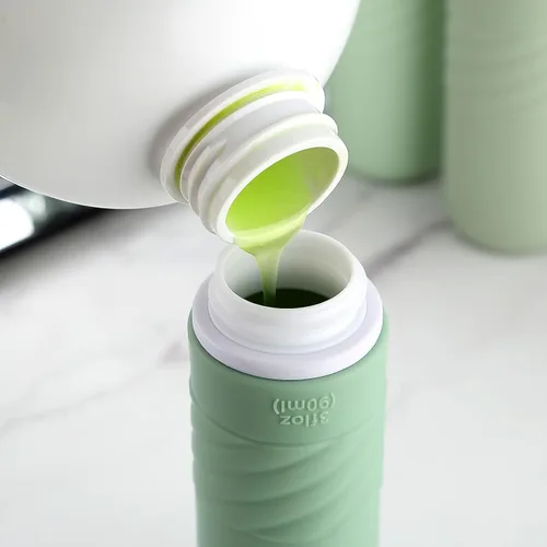 Miniatura 3 de Gemice Botellas de Viaje para Artículos de Aseo Personal, Aprobadas por la TSA, Botellas de Viaje Portátiles de 3oz, Envases de Tamaño de Viaje sin