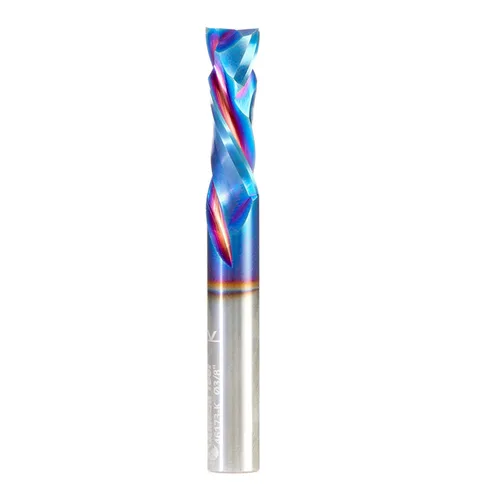 Miniatura 29 de Amana Tool Spektra Extreme Tool Life - Broca de router espiral de compresión CNC de carburo sólido, 46010-K, 3/8 D x 1-1/8 CH x 3/8 vástago x 3