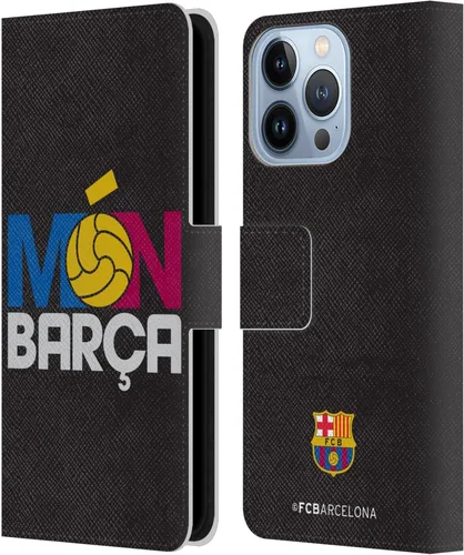 Miniatura 77 de Head Case Designs Funda de piel con licencia oficial del FC Barcelona Ball Pattern Campions compatible con Apple iPhone 11