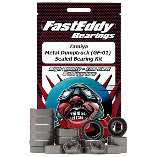 FastEddy Bearings Compatible con el kit de rodamientos sellados Tamiya Metal Dumptruck (GF-01)