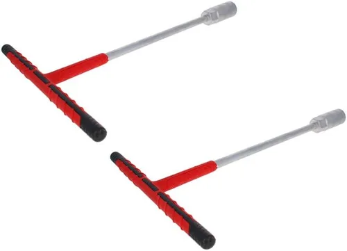 Miniatura 11 de Utoolmart Mango en T recubierto de goma 0.591 in hexagonal hexagonal llave llave llave herramienta 1 unids 1pcs