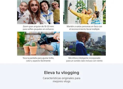 Miniatura 11 de Sony ZV-1 II Cámara de Vlog para Creadores de Contenido y Vloggers - Negro
