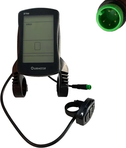 Miniatura 9 de S700 Electric Bike LCD Display Meter E-Bike Display Screen 36V/48V Electric Bike Computer Conversion Accessories for Electric Scooter