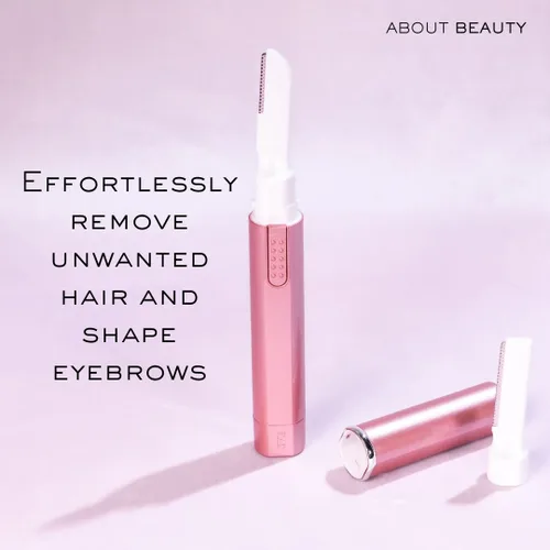 Miniatura 2 de About Face Sonic Beauty Wand - Removedor de vello facial eléctrico y moldeador de cejas, ideal para afeitar, exfoliar y dar forma a las cejas