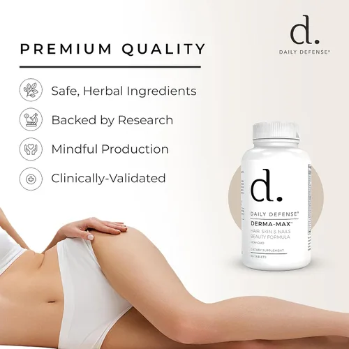 Miniatura 7 de Suplementos de colágeno para mujeres, vitaminas para el cabello, la piel y las uñas con biotina y colágeno, calcio y más para un cabello saludable