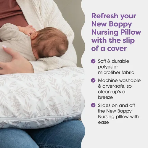 Miniatura 2 de Funda para Almohada de Lactancia Boppy - Suave, Lavable y Hipoalergénica de Microfibra para Almohada de Bibernón y Lactancia