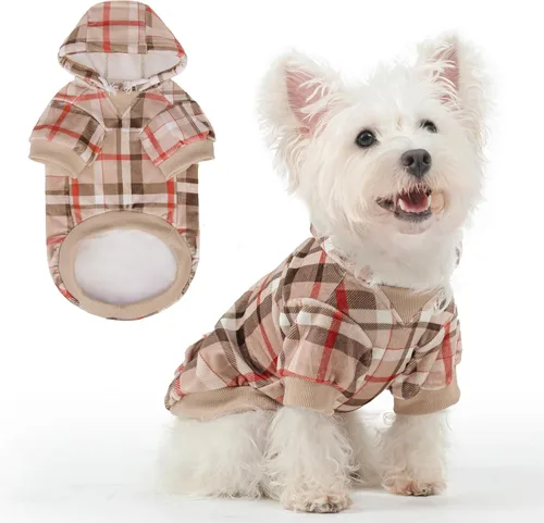 BEAUTYZOO Sudaderas con capucha para perros, para perros pequeños, medianos y grandes, niñas y niños - Calidad premium, ultra suave, ajuste cómodo